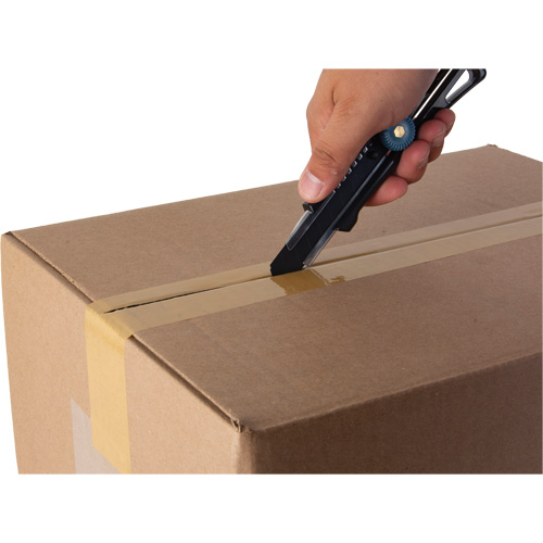 Couteau professionnel de 18 mm avec verrouillage &agrave; cliquet, Acier inoxydable, Robuste, Prise en Plastique EastCoast Offshore Supplies