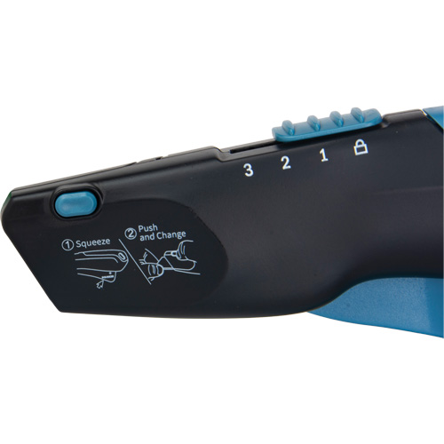 Retractable Safety Knife , Stainless Steel, Heavy-Duty, Plastic/Aluminum Handle EastCoast Offshore Supplies