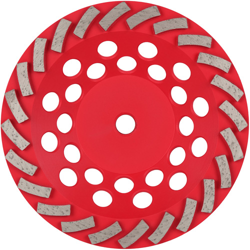 Meule boisseau diamant&eacute;e &agrave; 24 segments Turbo DIAMOND MAX EastCoast Offshore Supplies