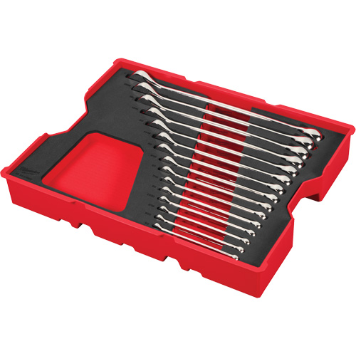 SAE Wrench Set with Tray for PACKOUT Drawers, Combination, 15 Pieces, Imperial EastCoast Offshore Supplies