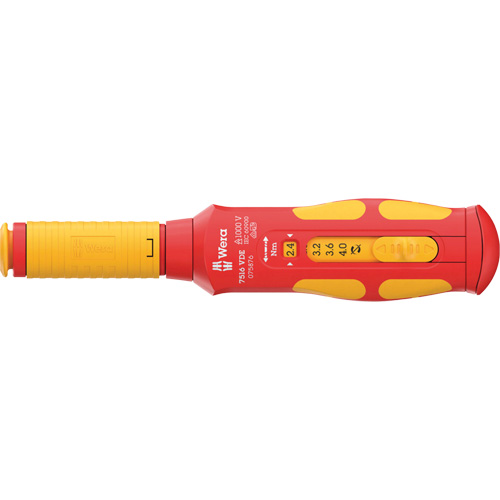 Tournevis dynamom&eacute;trique couple s&eacute;curis&eacute; &agrave; vitesse rapide 7516 VDE Kraftform EastCoast Offshore Supplies
