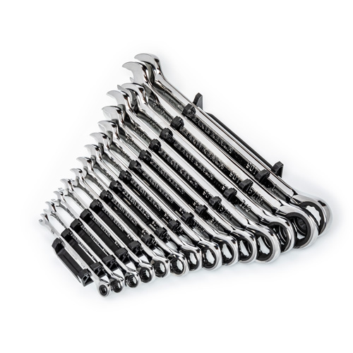 90-Tooth 12 Point SAE Wrench Set, Ratcheting Combination, 14 Pieces, Imperial EastCoast Offshore Supplies