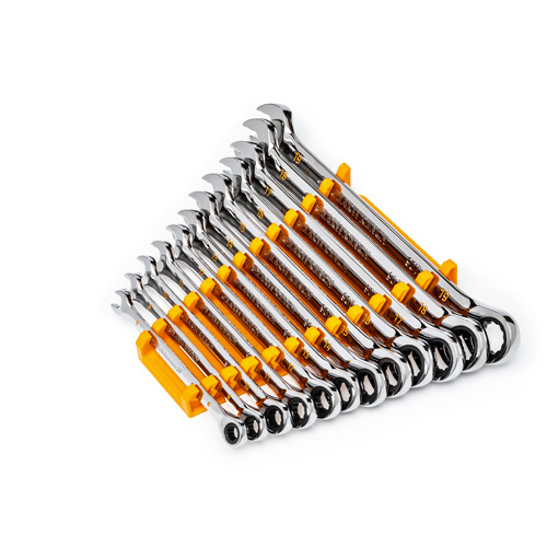 90-Tooth 12 Point Wrench Set, Ratcheting Combination, 12 Pieces, Metric EastCoast Offshore Supplies