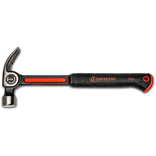 Marteau &agrave; panne courb&eacute;e, 20 oz, Prise en Acier plein, 14-73/100" lo EastCoast Offshore Supplies