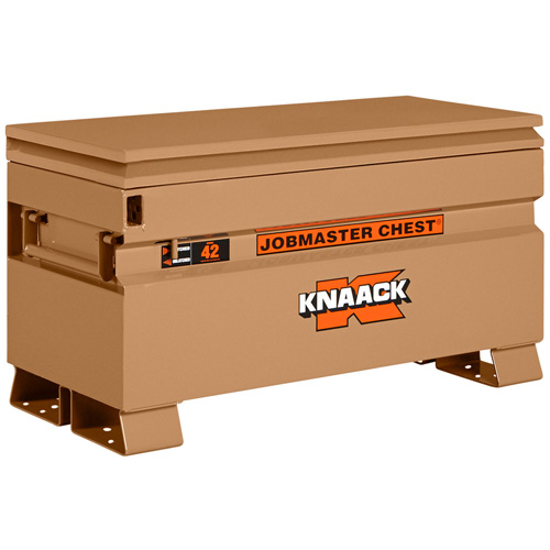 Model 42 Jobsite Chest with Padlock, 42" x 19" x 23-3/8", Steel, Tan EastCoast Offshore Supplies