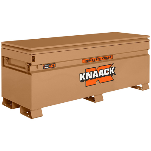 Model 2472 Jobsite Chest with Padlock, 72" x 24" x 28-1/4", Steel, Tan EastCoast Offshore Supplies