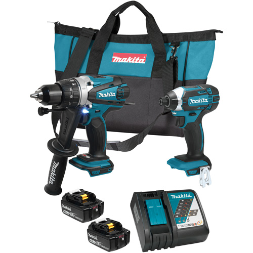 Ensemble visseuse &agrave; chocs et perceuse-visseuse &agrave; chocs sans fil LXT, Lithium-ion, 18 V EastCoast Offshore Supplies