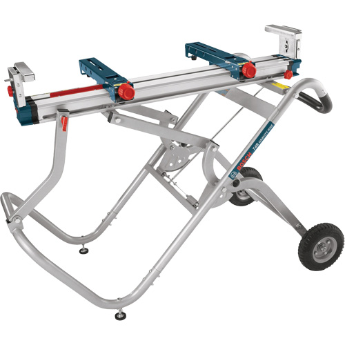 Support pour scie &agrave; onglets Gravity-Rise avec roues EastCoast Offshore Supplies
