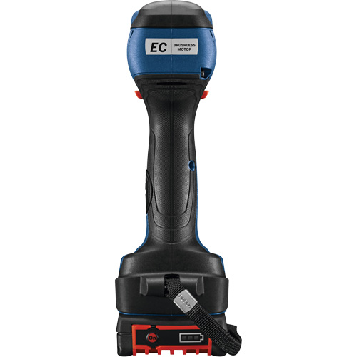 Ensemble visseuse/cl&eacute; &agrave; chocs 2-en-1 pour embouts et douilles, 1/2", 1800 lb-po Couple max., 18 V, Lithium-ion EastCoast Offshore Supplies