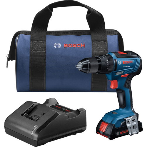 EC Brushless 1/2 In. Hammer Drill/Driver Kit, 1/2" Chuck, 18 V EastCoast Offshore Supplies