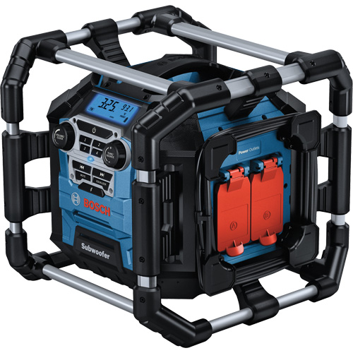 Jobsite Radio with Bluetooth&reg; 5.0 & Power Station, Lithium-Ion, 18 V EastCoast Offshore Supplies