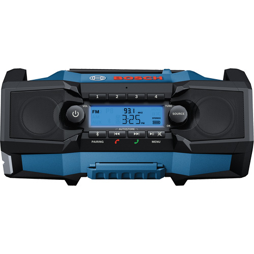 Radio de chantier compacte avec Bluetooth 5.0, Lithium-ion, 18 V EastCoast Offshore Supplies