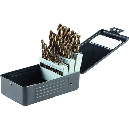 Gold Oxide Drill Bit Set, 29 Pieces, High Speed Steel EastCoast Offshore Supplies