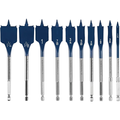 Jeu de forets &agrave; trois pointes Daredevil, 10 morcea EastCoast Offshore Supplies