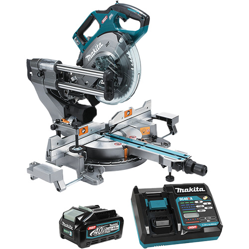 XGT Brushless Dual Compound Mitre Saw with AWS EastCoast Offshore Supplies