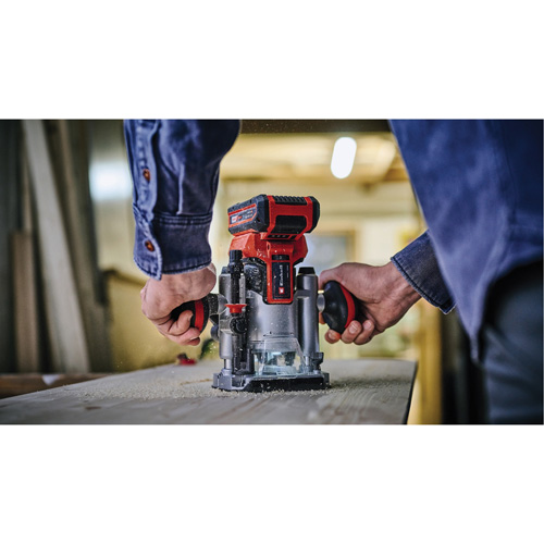 Toupie compacte avec base fixe et plongeante professionnelle sans fil (outil seulement) EastCoast Offshore Supplies