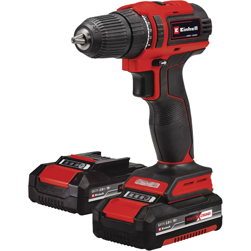Cordless Drill/Driver Kit, Lithium-Ion, 18 V, 3/8" Chuck, 354 in-lbs Torque EastCoast Offshore Supplies