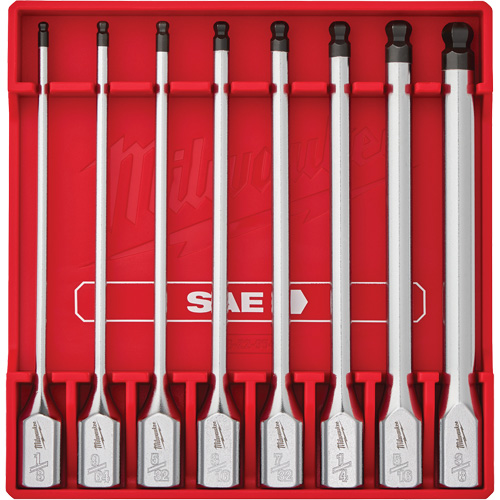 Jeu de douilles longues &agrave; embouts SAE, Sph&egrave;re hexagonale, Prise 3/8", 8 mr EastCoast Offshore Supplies
