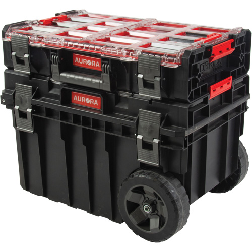 2-Piece Arx&reg; Rolling Tool Chest Set, 23-4/5" x 16" x 20-3/5", Black EastCoast Offshore Supplies