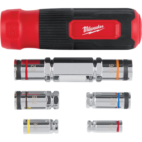 7-in-1 HOLLOWCORE Multi-Nut Driver, 9-9/100" L, Magnetic EastCoast Offshore Supplies