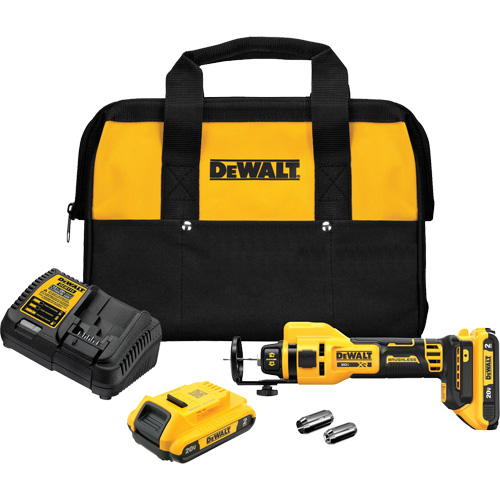 MAX* XR&reg; Brushless Drywall Cut-Out Tool Kit (2.0Ah) EastCoast Offshore Supplies