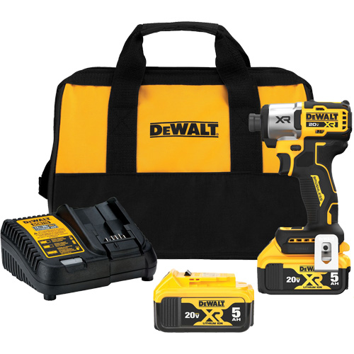 Ensemble de tournevis &agrave; chocs MAX* XR &agrave; trois vitesses, 1/4", 1825 lb-po Couple max., 20 V, Lithium-ion EastCoast Offshore Supplies