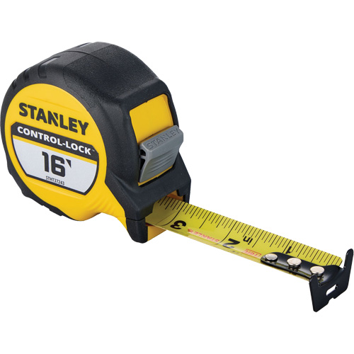 CONTROL-LOCK Tape Measure, 25 mm x 16', Imperial Graduations EastCoast Offshore Supplies