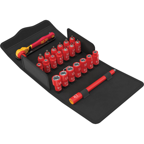 Jeu de cl&eacute; &agrave; cliquet SA VDE 1 Zyklop isolant avec levier dinversion EastCoast Offshore Supplies