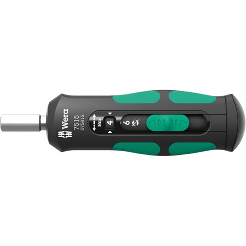 Kraftform Safe-Torque Speed Torque Screwdriver, 2 - 6 Nm Torque Range, 5-4/5" Length EastCoast Offshore Supplies