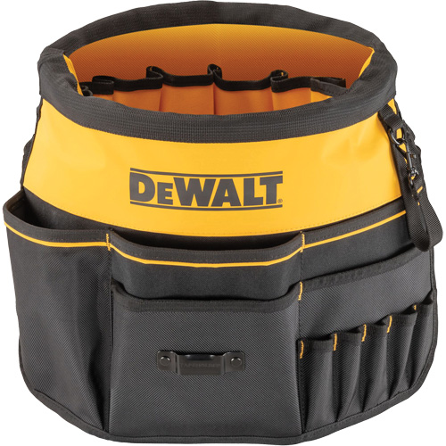 Bucket Tool Organizer, 19-3/4" L x 2" W x 19-5/8" H, Black/Yellow EastCoast Offshore Supplies