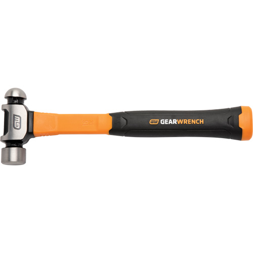 Marteau &agrave; panne ronde, Poids de la t&ecirc;te 16 oz, Face Ordinaire/Poli, Prise Fibre de verre EastCoast Offshore Supplies