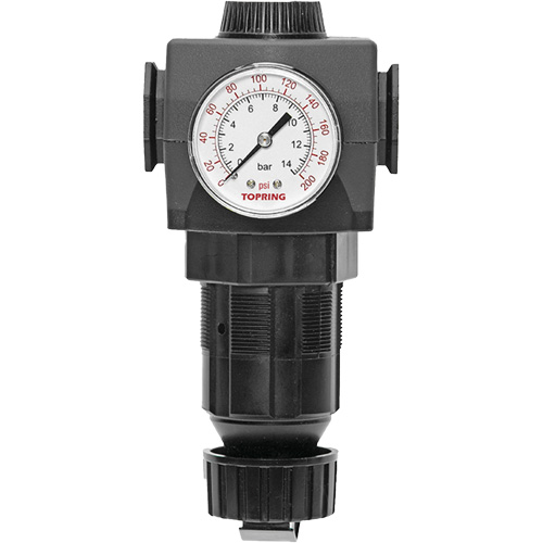 D&eacute;tendeur &agrave; diaphragme en zinc MODULAIR 400, 1/2" NPT, PSI max. de 300 psi, Canalisation/Modulaire EastCoast Offshore Supplies