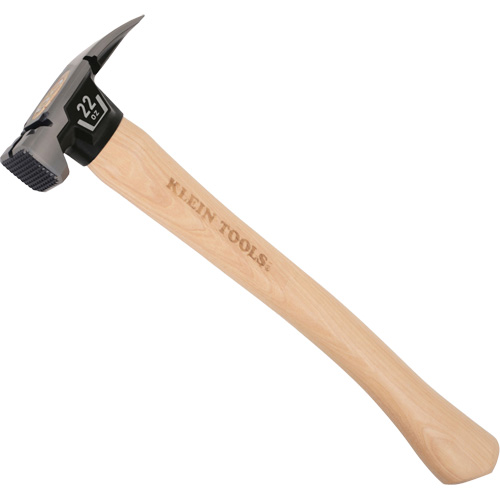 Marteau &agrave; panne fendue droite &agrave; face meul&eacute;e, 22 oz, Prise en Bois, 16-1/10" lo EastCoast Offshore Supplies