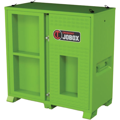 Armoire ventil&eacute;e pour le rangement d'&eacute;PI sur place, Acier, Vert lime haute visibilit&eacute; EastCoast Offshore Supplies