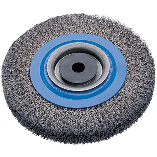 Brosses rotatives &agrave; fils torsad&eacute;s d'&eacute;tabli, 8" dia., Fils 0,0118", Arbre 1/2" - 1/4" EastCoast Offshore Supplies