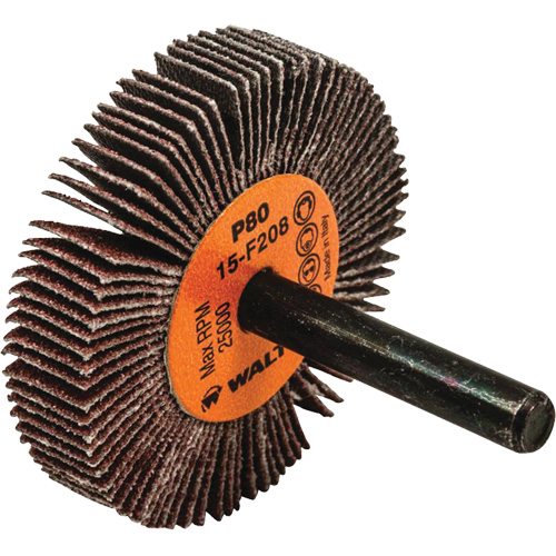 Flap Wheels-Coolcut Flap Wheels, Aluminum Oxide, 80 Grit, 2" x 3/8" x 1/4" EastCoast Offshore Supplies