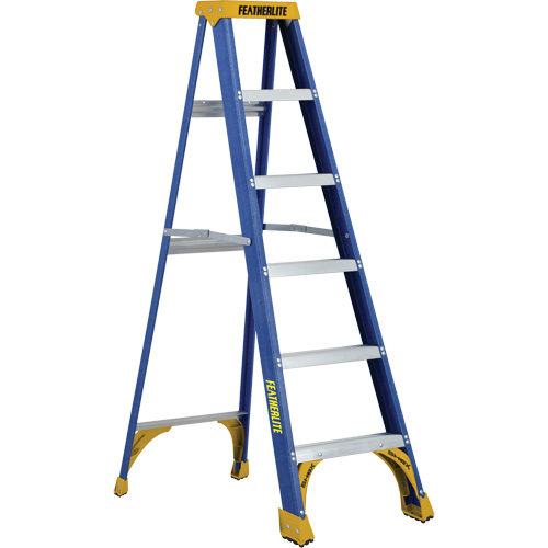 Escabeaux industriels (s&eacute;rie 6300), 7', Fibre de verre, Capacit&eacute; 250 lb, Type 1 EastCoast Offshore Supplies
