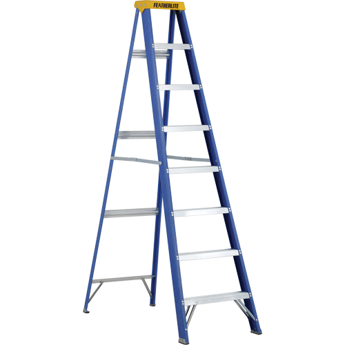 Escabeaux industriels (s&eacute;rie 6300), 8', Fibre de verre, Capacit&eacute; 250 lb, Type 1 EastCoast Offshore Supplies