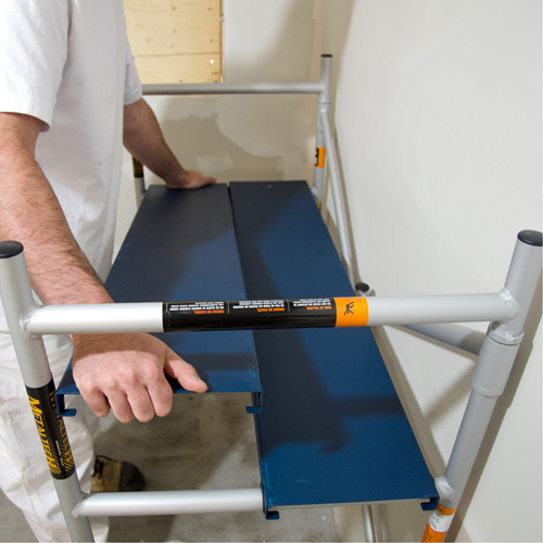 Mobile Work Scaffolding - Mini Scaffoldings, Aluminum Frame, 42" D x 48-1/2" H EastCoast Offshore Supplies