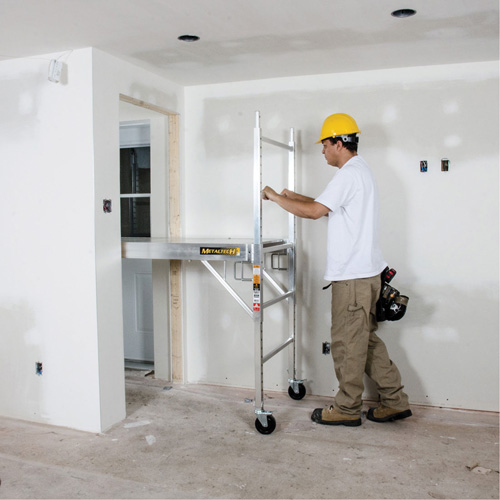 Mobile Work Scaffolding - Maxi Square Scaffolding, Aluminum Frame, 74" D x 75" H EastCoast Offshore Supplies