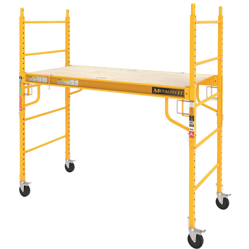 Mobile Work Scaffolding - Maxi Square Scaffolding, Steel Frame, 74" D x 74" H EastCoast Offshore Supplies