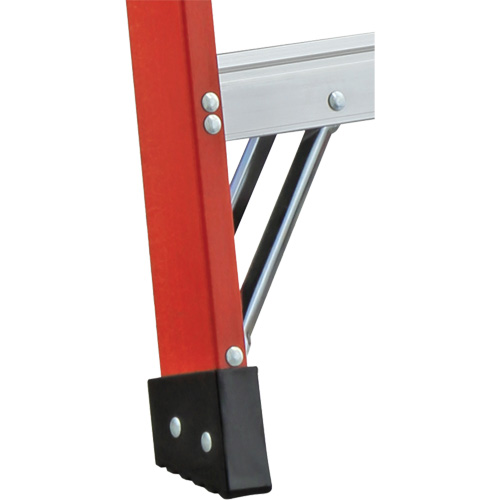 6600 AA Series Industrial Extra Heavy-Duty 2-Way Stepladders, Fibreglass, 375 lbs. Capacity, 4' EastCoast Offshore Supplies