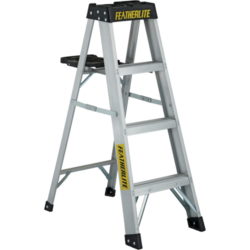 3400 Series Industrial Extra Heavy-Duty Step Ladder, 4', Aluminum, 300 lbs. Capacity, Type 1A EastCoast Offshore Supplies