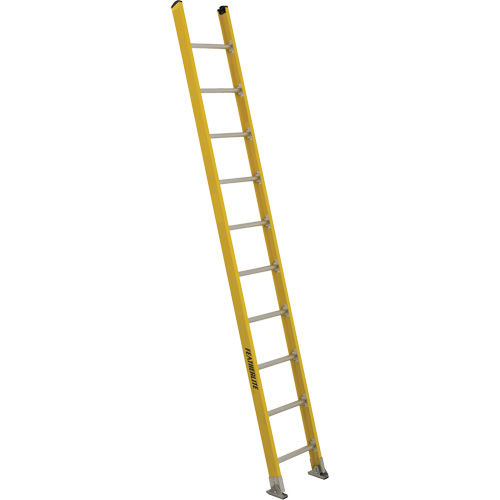 &eacute;chelles droites industrielles extra robustes (s&eacute;rie 5600), 10', Fibre de verre, 375 lb, CSA calibre 1AA EastCoast Offshore Supplies