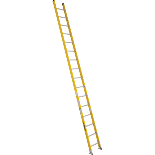 Industrial Extra Heavy-Duty Straight Ladders (5600 Series), 16', Fibreglass, 375 lbs., CSA Grade 1AA EastCoast Offshore Supplies