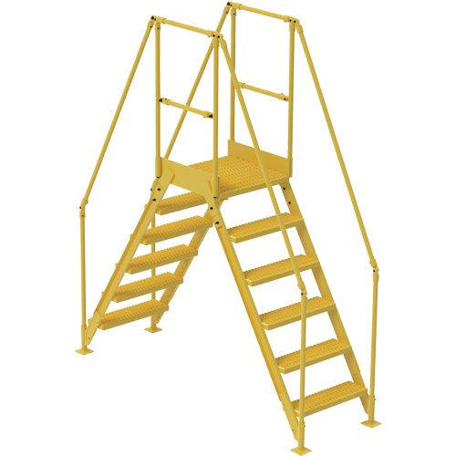 Crossover Ladder, 92" Overall Span, 60" H x 24" D, 24" Step Width EastCoast Offshore Supplies