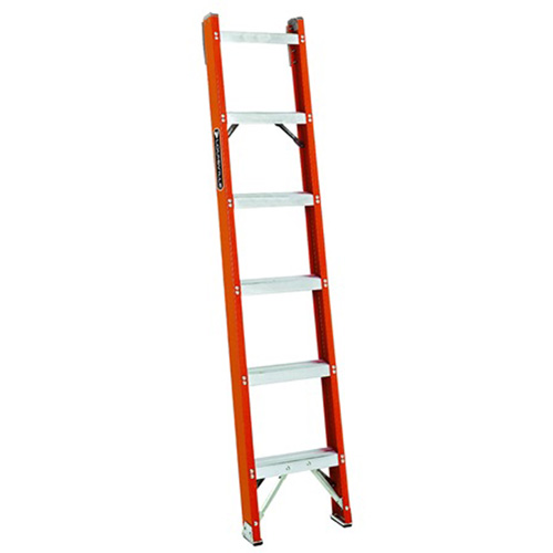 FH1000 Series Industrial Heavy-Duty Shelf Ladders, 6', Fibreglass, 300 lbs., CSA Grade 1A EastCoast Offshore Supplies