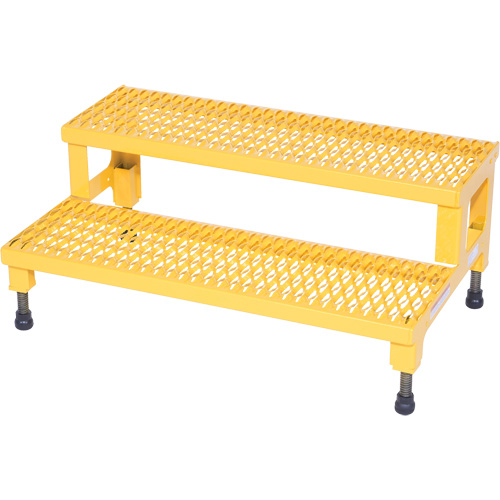 Adjustable Step-Mate Stand, 2 Step(s), 36-3/16" W x 22-7/8" L x 15-1/4" H, 500 lbs. Capacity EastCoast Offshore Supplies
