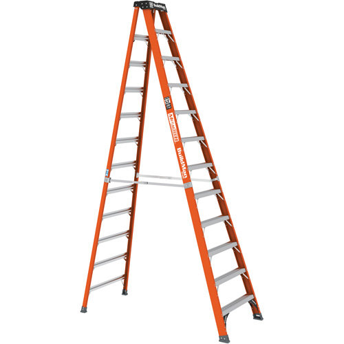 Step Ladder, 12', Fibreglass, 375 lbs. Capacity, Type 1AA EastCoast Offshore Supplies