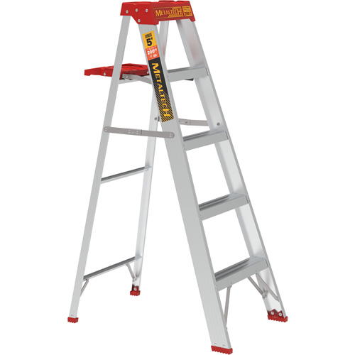 Step Ladder with Paint Tray, 5', Aluminum, 200 lbs. Capacity, Type 3 EastCoast Offshore Supplies